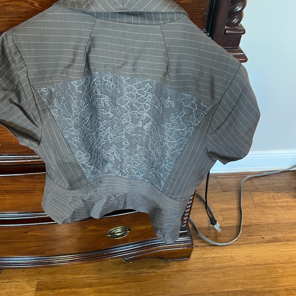 Bebe Cropped Jacket - image 2